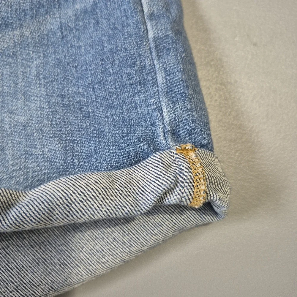 Judy Blue Shorts Womens XL Denim Jean Mid Rise Cuffed‎ Stretch Distressed Summer